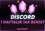 ⭐[KALİTELİ] Discord 1 HAFTALIK 14X BOOST ⭐