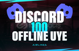 ⭐ [ANLIK] DİSCORD 100 OFLİNE ÜYE ⭐