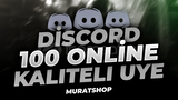 ⭐[ANLIK TESLİMAT] Discord 100 Aktif Üye ⭐