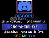 (GARANTİLİ) Discord 250 7/24 Aktif Üye RESİMLİ