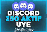 ⭐[ANLIK] ⭐DİSCORD 250⭐AKTİF & RESİMLİ