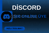 (ANLIK) Discord 500 7/24 Aktif Üye RESİMLİ