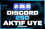 (ANLIK) DİSCORD 7/24 AKTİF 250 ÜYE | RESİMLİ