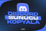 ⭐ANLIK⭐Discord Sunucu Kopyalama