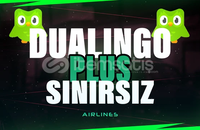 ⭐ Duolingo Plus + Sınırsız + Hesabınıza⭐