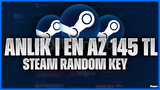 [(KALİTELİ)] EN AZ 145 TL STEAM RANDOM KEY