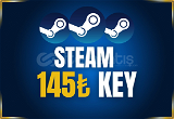 Anlık | En Az 145 TL Steam Random Key