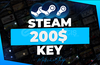 ⭐️Anlık | En Az 199$ Steam Random Key⭐️