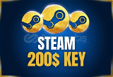 Anlık | En Az 200$ Steam Random Key