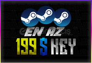 OTO TESLİM | (6400 TL) 199$ Steam Random Key