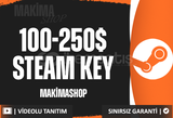 ⭐️Anlık | En Az 99$ Steam Random Key⭐️