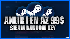 [(KALİTELİ)] EN AZ 99$ STEAM RANDOM KEY