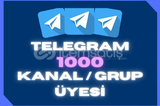 ⭐[ANLIK] en Kaliteli telegram 1000 üye