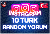 ⭐ [ANLIK] İNSTAGRAM 10 Türk Yorum | + GARANTİ ⭐