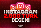 ANLIK | Instagram 2000 Türk Beğeni Garantili