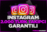 ⭐INSTAGRAM 2000TÜRK TAKİPÇİ ⭐