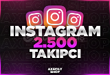 ANLIK | Instagram 2500 Gerçek Takipçi Garantili