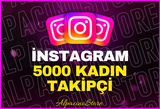 [KALİTELİ] İnstagram 5000 Türk Kadın Takipçi