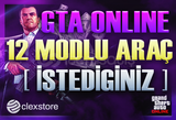 Anlık - İstediğiniz 12 MODLU Araç - GTA Online