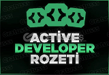 ANLIK + KALICI! [VIP] Active Developer Rozeti