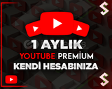 Kendi Hesabına | 1 Aylık Youtube Premium