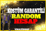 ⭐ANLIK⭐KOSTÜM GARANTİLİ PUBG RANDOM HESAP