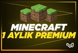 ⭐Minecraft 1 Aylık Premium + Garantili⭐