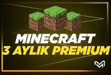 ⭐MİNECRAFT 3 AYLIK PREMİUM [GARANTİLİ]⭐