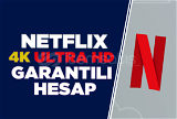 ANLIK | NETFLİX 4K ULTRA HD HESAP + GARANTİLİ