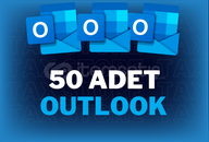 ⭐[ANINDA-OTO] 50 ADET OUTLOOK HESAP