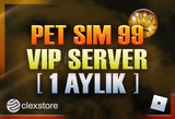 PS99 VIP Server + 1 Aylık