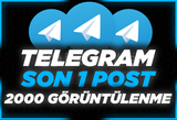 ⭐ [ANLIK] Son 1 Post 2000 Görüntülenme ⭐