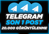 ⭐ [ANLIK] Son 1 Post 20.000 Görüntülenme ⭐