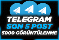 ⭐ [ANLIK] Son 5 Post 5000 Görüntülenme ⭐
