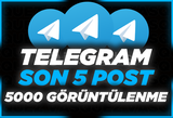 ⭐ [ANLIK] Son 5 Post 5000 Görüntülenme ⭐