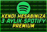 ⭐ANLIK| Spotify 3 Aylık Premium