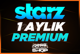 Starz 1 Aylık Premium + Garanti