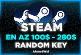 Anlık | Steam 100$ - 280$ Random Key