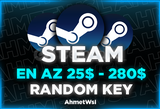 Anlık | Steam 25$ - 280$ Random Key