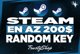 Anlık | Steam 200$ - 250$ Random Key⭐