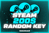 Anlık | Steam 200$ Random Key