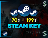 Anlık | Steam 70$ - 199$ Random Key