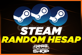 Steam Random Hesap + Popüler Oyunlu