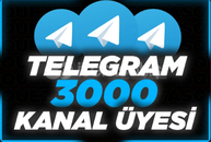 ⭐ [GARANTİLİ] Telegram 3000 Kanal / Grup Üyesi ⭐