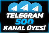 ⚡ [ANLIK] Telegram 500 Kanal / Grup Üyesi ⚡