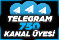 ⭐ [ANLIK] Telegram 750 Kanal / Grup Üyesi ⭐