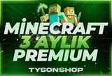 [ANLIK TESLİM] 3 AYLIK MİNECRAFT PREMİUM