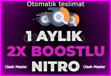 ⭐[ANLIK TESLİMAT]⭐ 1 AYLIK 2x BOOSTLU NİTRO!