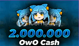⭐️⭐️⭐️Anlık Teslimat | 2 Milyon OwO Cash ⭐️⭐️⭐️
