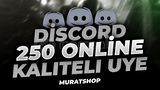 ⭐[ANLIK TESLİMAT] Discord 250 Aktif Üye ⭐